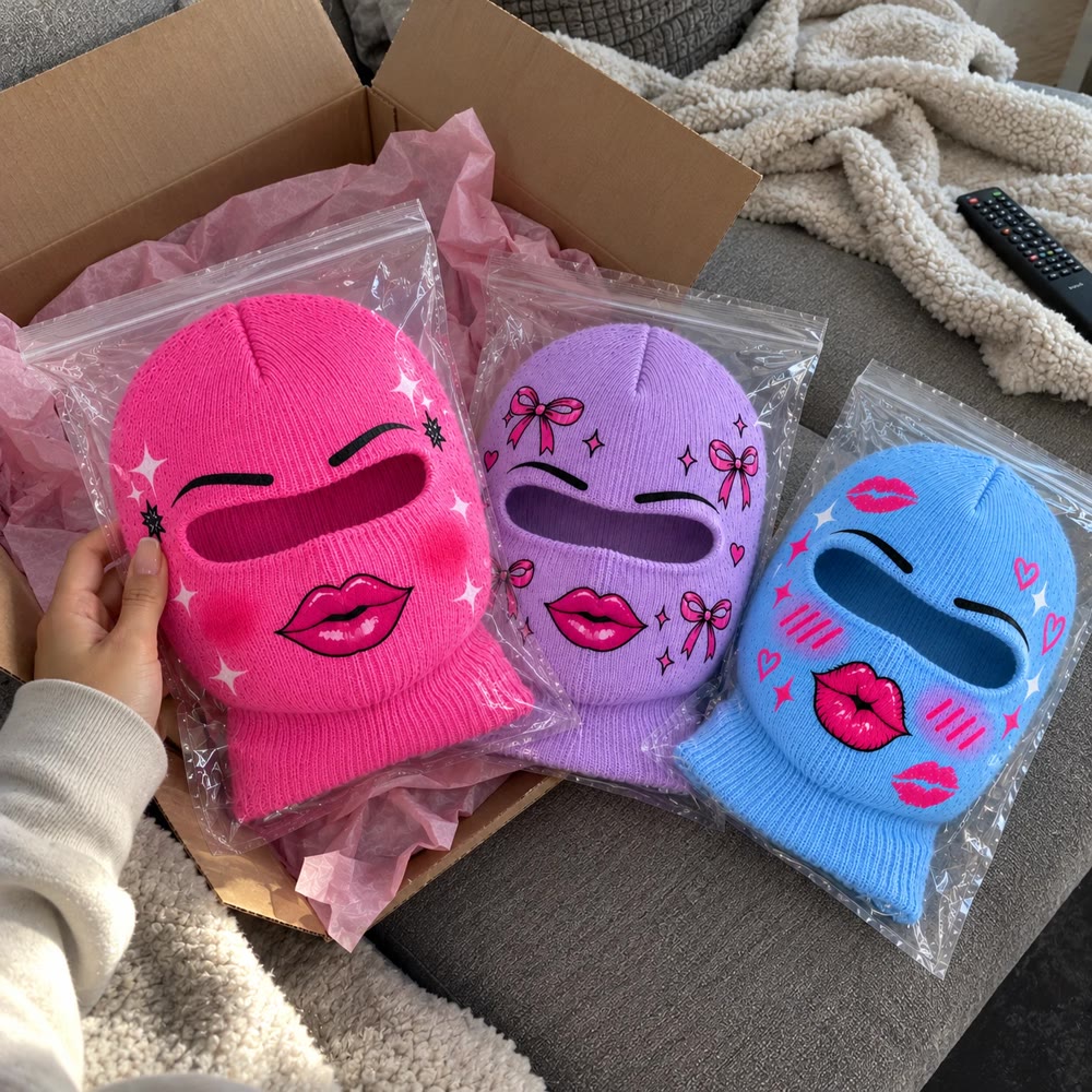 Cagoules glam Le Trio